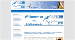 Desktop Screenshot of 150jahre.feuerwehr-weinheim.de